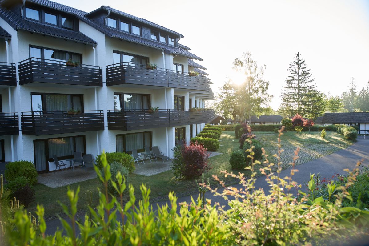 Das Sporthotel von außen