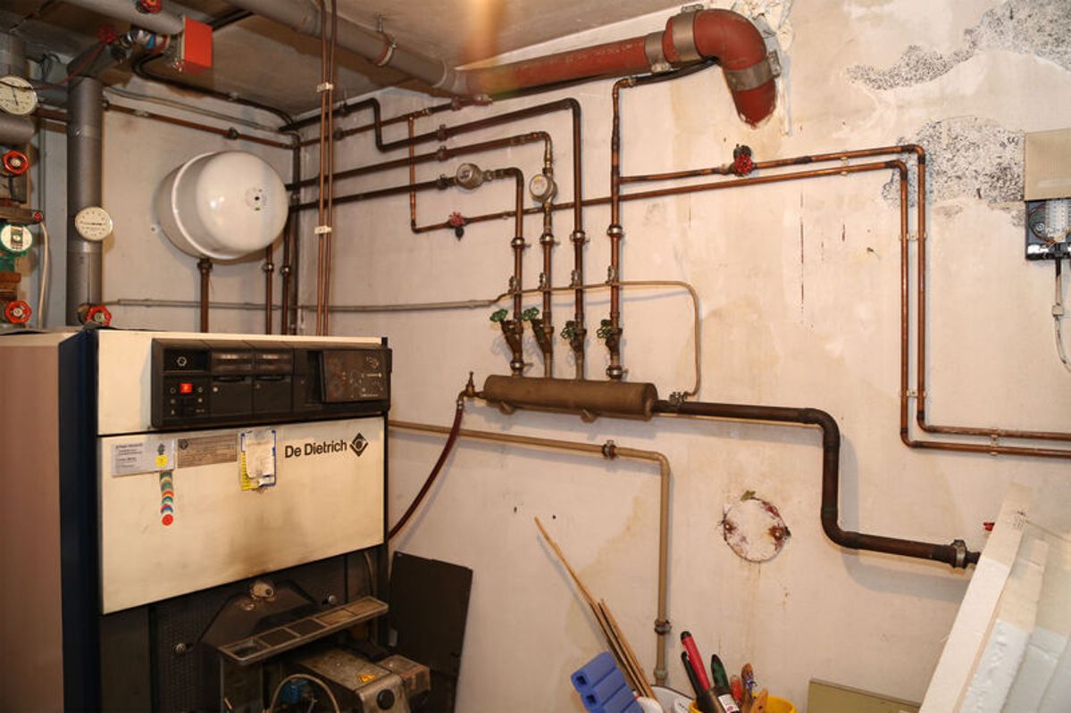 Ein alter Heizungsraum