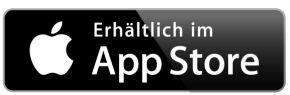 Apple Logo mit Aufschrift "Erhältlich im App Store".