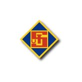 Logo Tus Koblenz mit blauem Rechteck mit gelbem Rand und "Tus" in gelber Schrift auf rotem Hintergrund