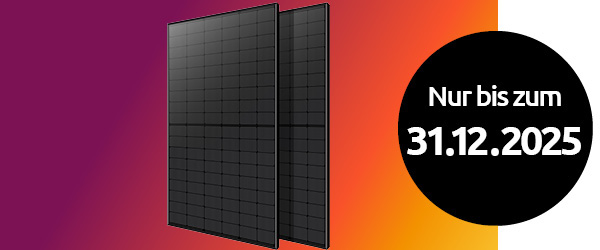 Solar-Rabattaktion nur bis zum 31.12.2025