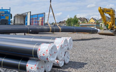 Bau zweiter Düker Niederwerth Vallendar