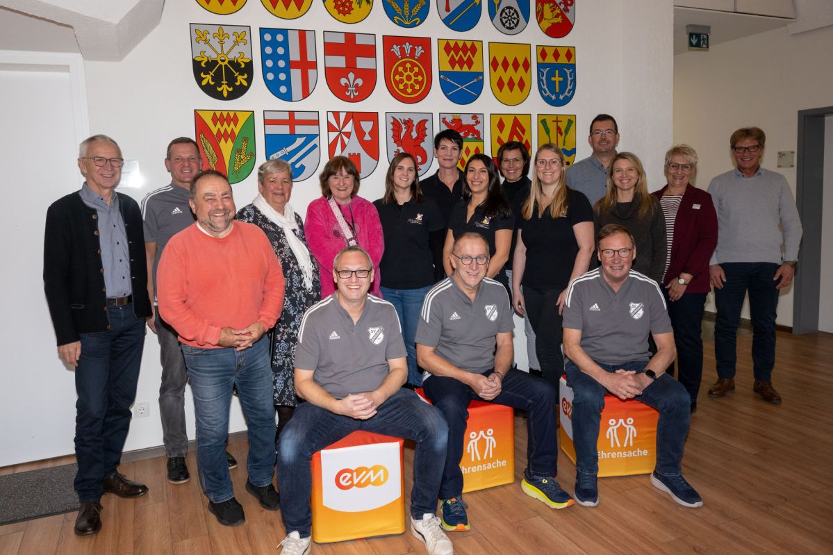 Spendenübergabe evm-Ehrensache in der Verbandsgemeinde Vordereifel.