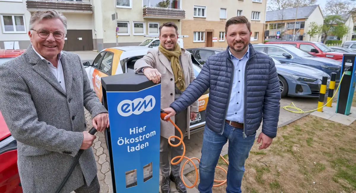 evm Ladepunkte für E-Autos in Koblenz