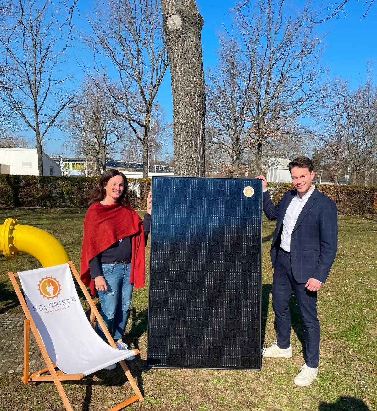 Julia Holly und Nicolai Kretz mit Solarista