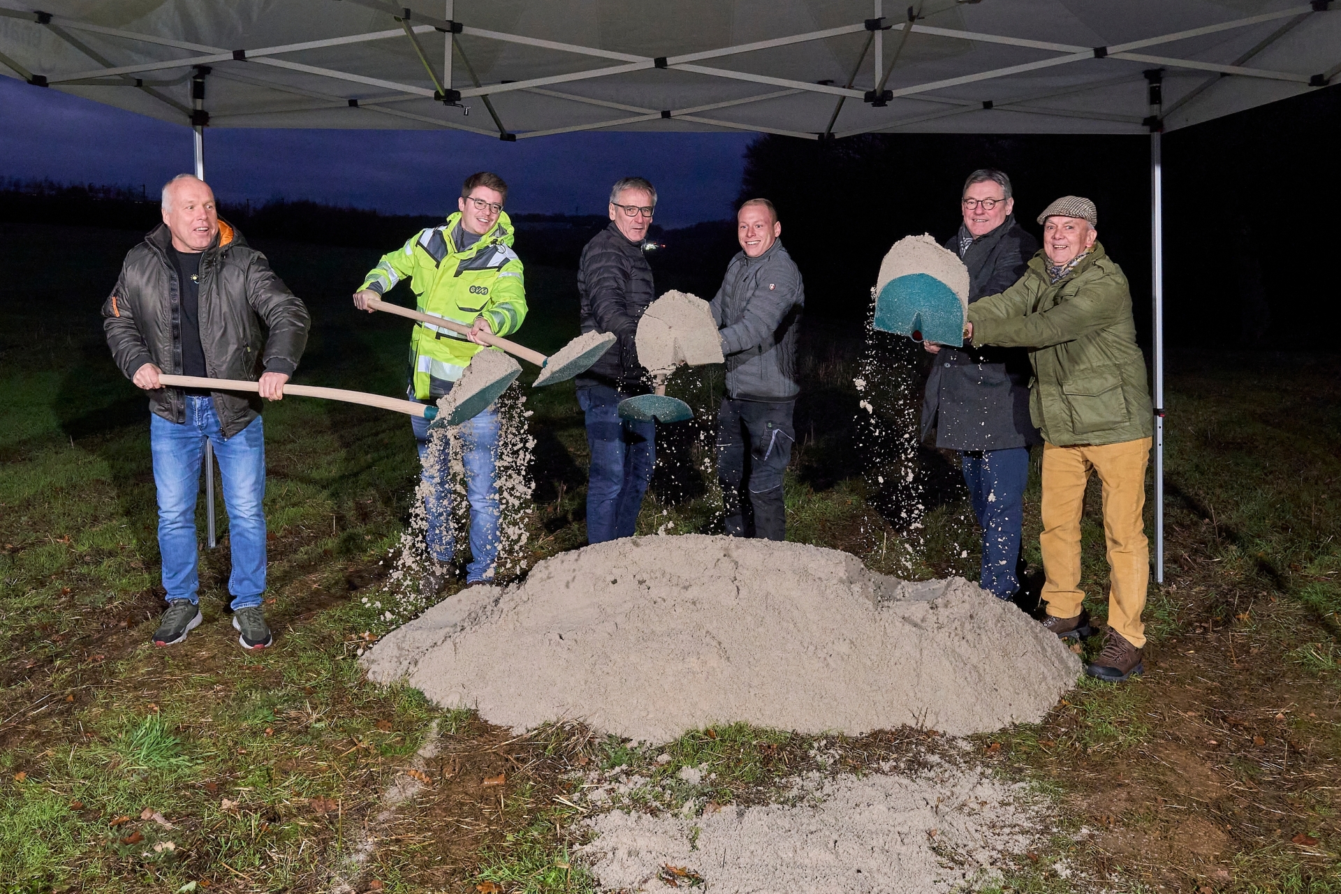 Spatenstich für die Erweiterung des Solarparks Görgeshausen