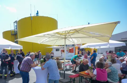 Die Biogasanlage in Boppard-Hellerwald feierte ihr 10-jähriges Bestehen Die Biogasanlage in Boppard-Hellerwald feierte ihr 10-jähriges Bestehen