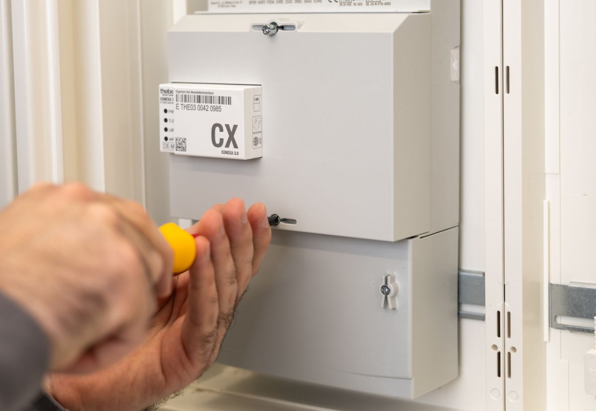 Einbau eines Smart-Meters
