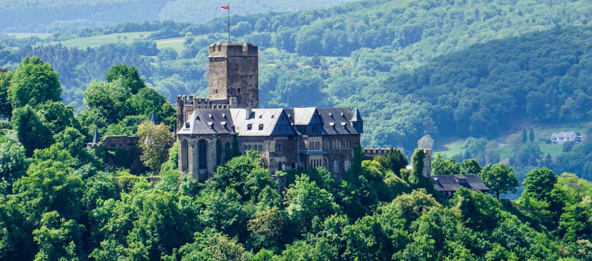 Panorama Burg Lahneck Panorama Burg Lahneck