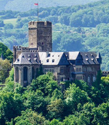 Panorama Burg Lahneck Panorama Burg Lahneck