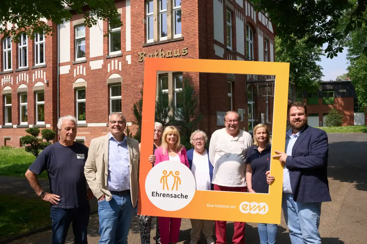 Übergabe Spende evm Ehrensache Bendorf