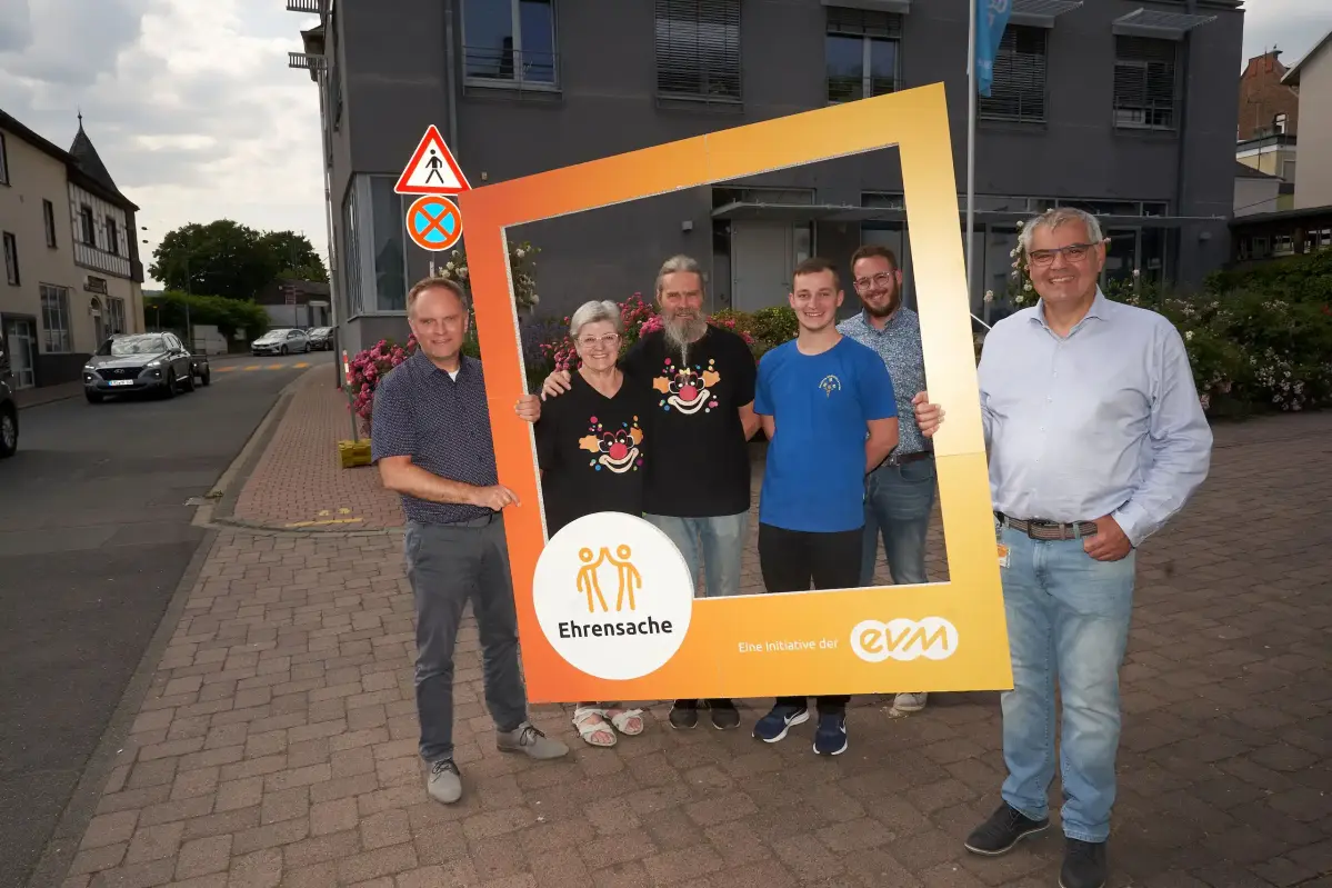 Übergabe Spende an die Vereine der VG Loreley