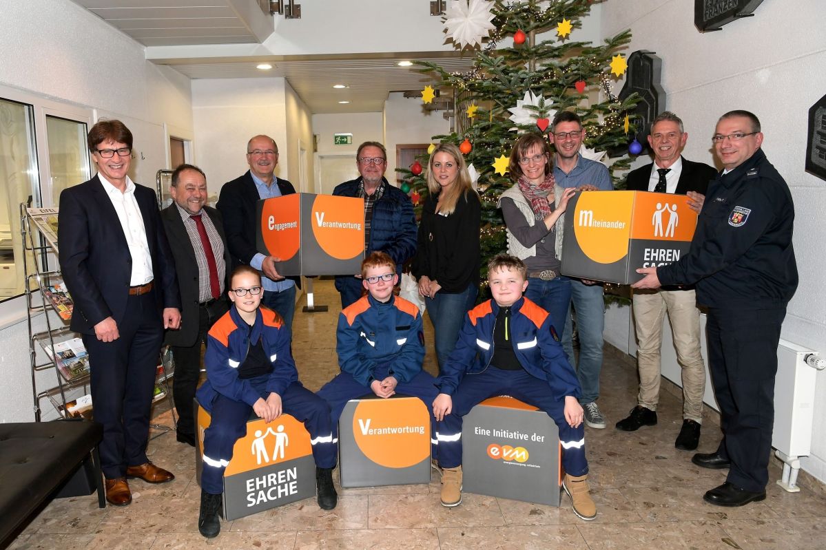 evm unterstützt soziales Engagement in der VG Vordereifel