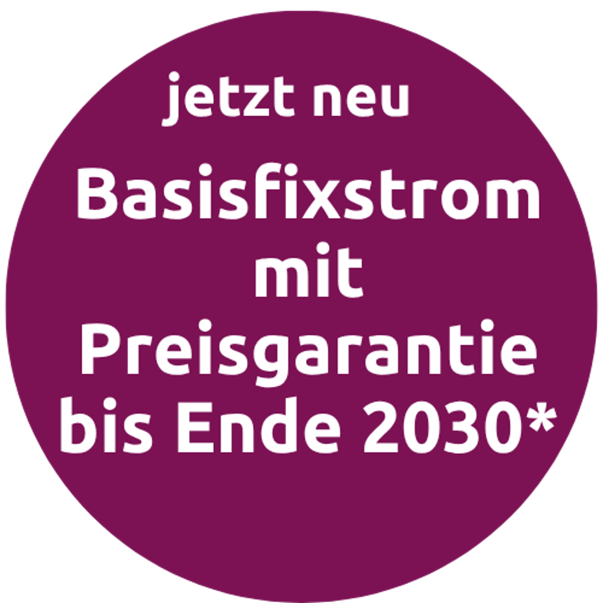 Störer Preisgarantie