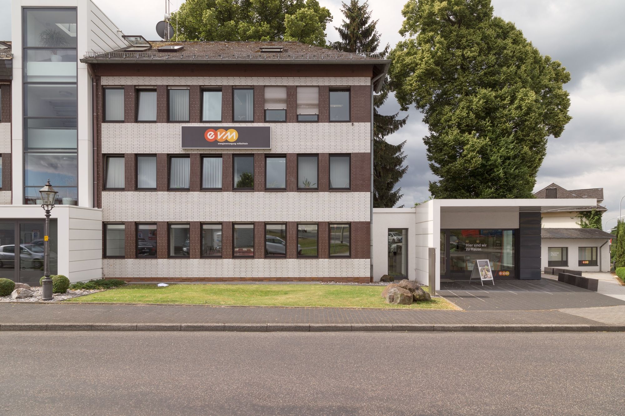 evm-Kundenzentrum Höhr-Grenzhausen, Ansicht von außen