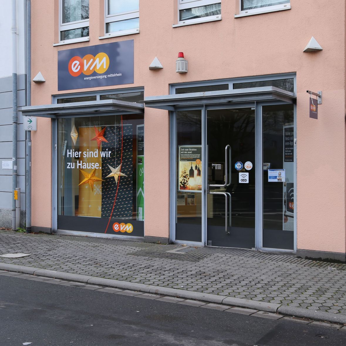 evm-Kundenzentrum Montabaur, Ansicht von außen