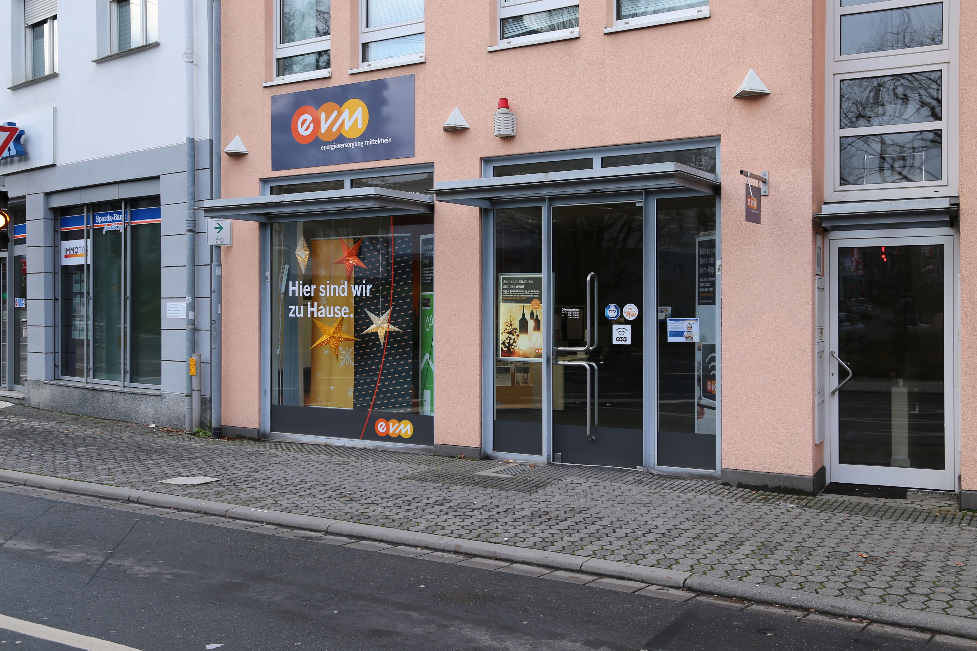evm-Kundenzentrum Montabaur, Ansicht von außen