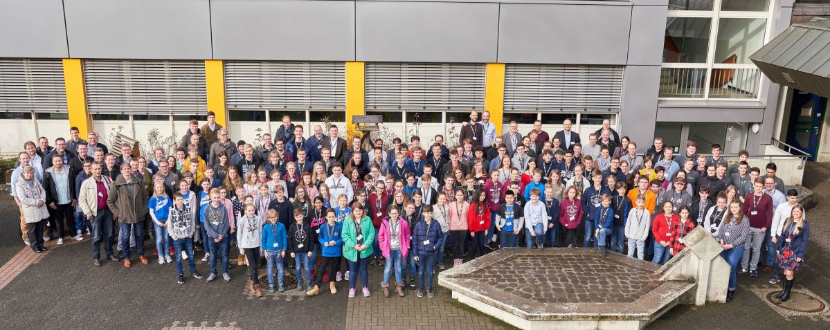 Gruppenfoto Jugend forscht 2020