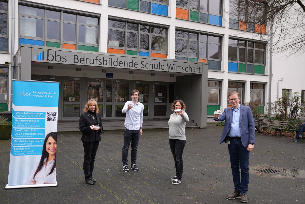 CO₂-Messgeräte für die BBS Wirtschaft