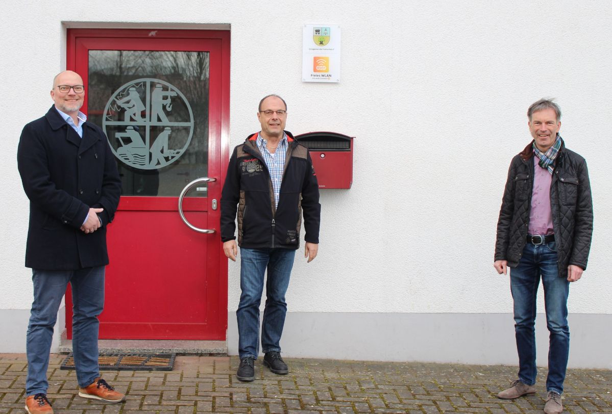 Gruppenbild WLAN-Punkt in Freirachdorf