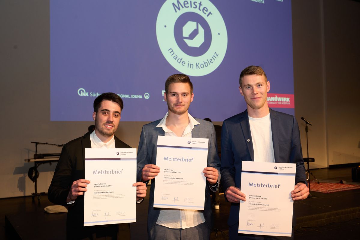 Meisterfeier der Handwerkskammer Koblenz Meisterfeier der Handwerkskammer Koblenz