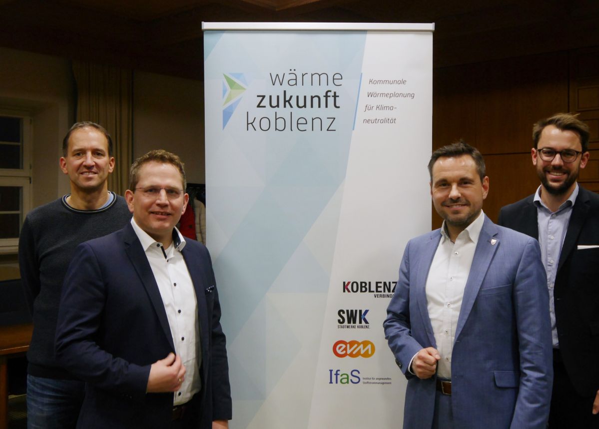 Stadt Koblenz beauftragt die evm mit der Erstellung der Kommunalen Wärmeplanung Stadt Koblenz beauftragt die evm mit der Erstellung der Kommunalen Wärmeplanung